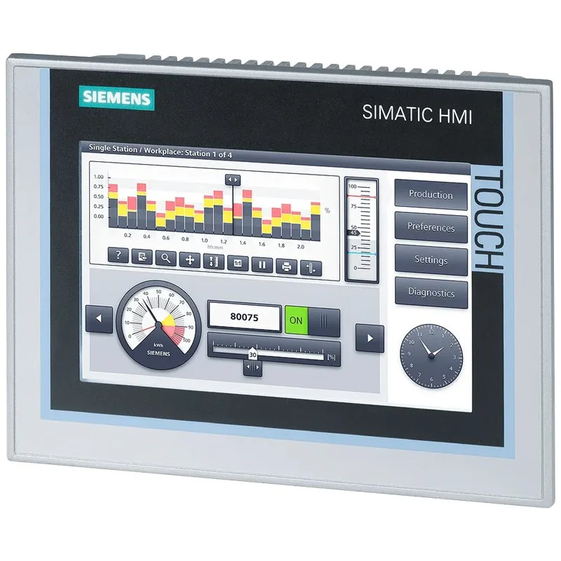 HMI Panel Siemens - 6AV2124-0GC01-0AX0