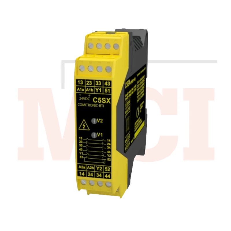 EXTENSION OF SECURITY LINES Comitronic Safety Module C5SX/24V