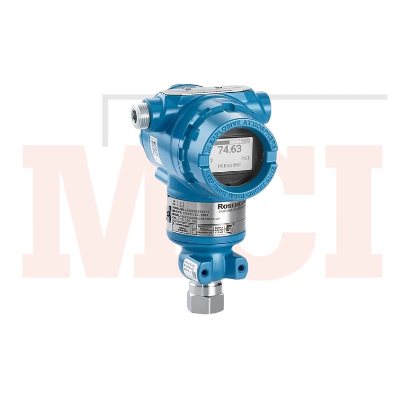 Emerson Rosemount Pressure Transmitter 3051TG3A2B21AB4E8Q4D4M5